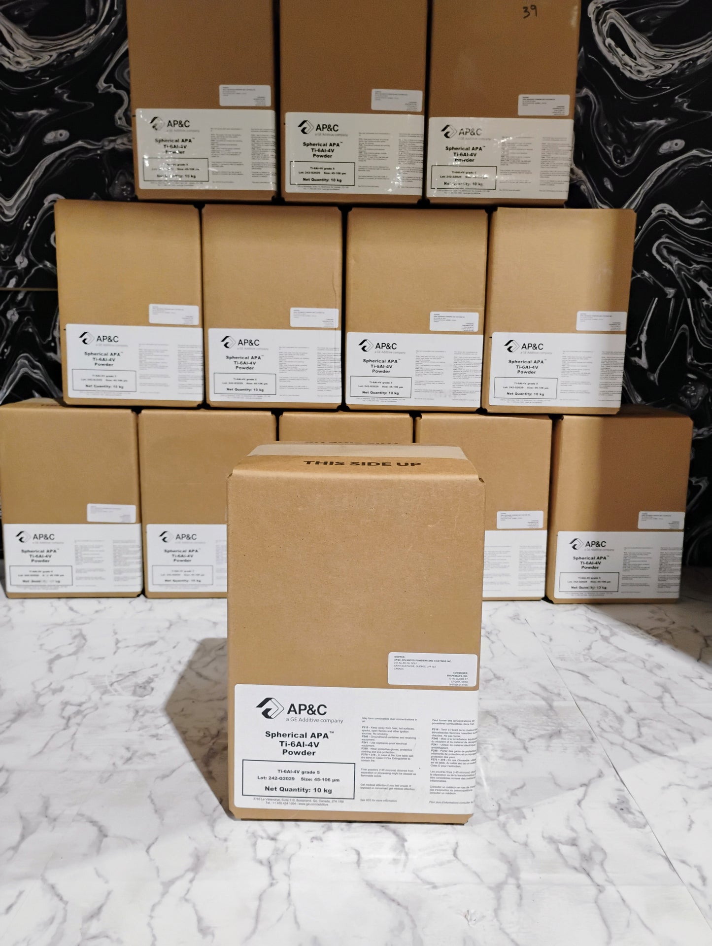 Ti-6Al-4V TC4 Ti64 powder L-PBF 3D Metal Printing