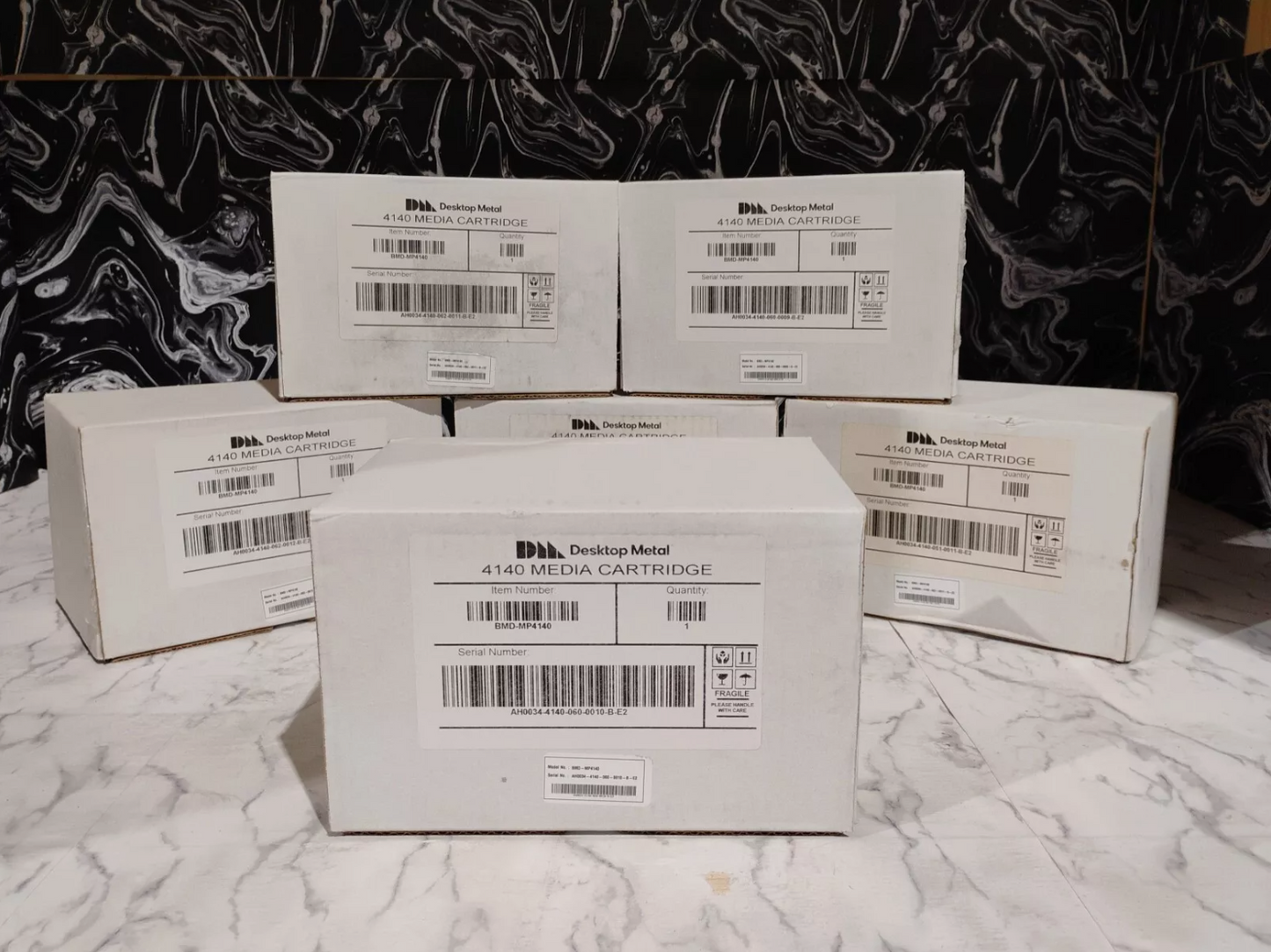 3 Boxes Desktop Metal 4140 Media Cartridge Metal BMD-MP4140