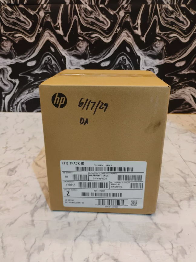 HP 3D700 Detailing Agent 5L 4200 5200 V1Q64A NEW SEALED